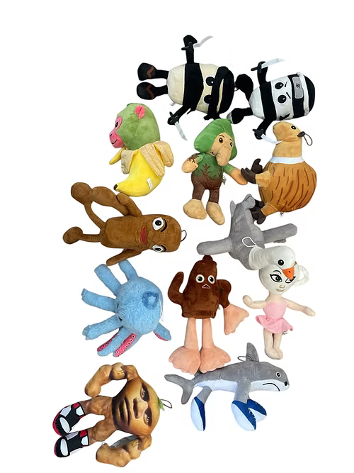 High-Quality Italian Brainrot Plushie – Bundle