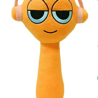 High Quality Sprunki Plushie – Orange