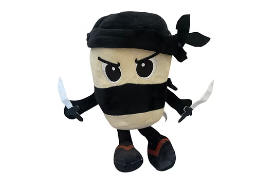 Italian Brainrot Plushie- Cappuccino Assassino