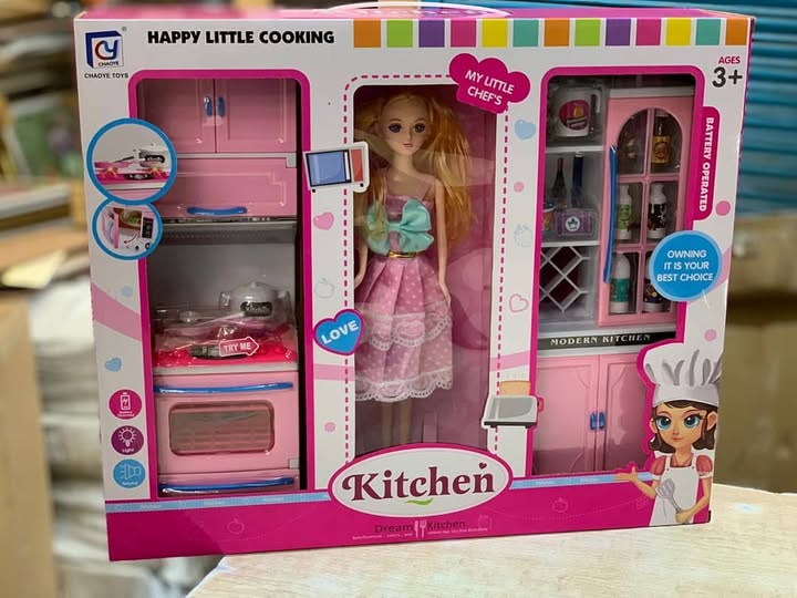Kitchen Girls Play Set