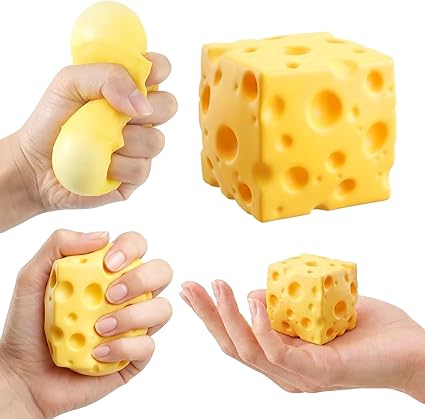 Cheese Squishy Toy Small Soft 1.5 inch