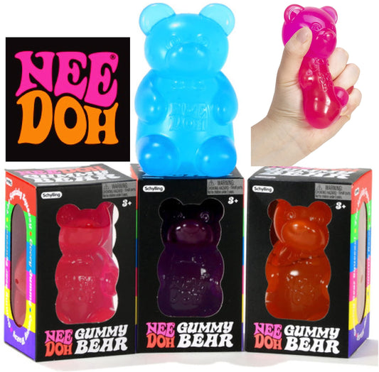 Needoh Gummy Bear Squishy Fidget Toy