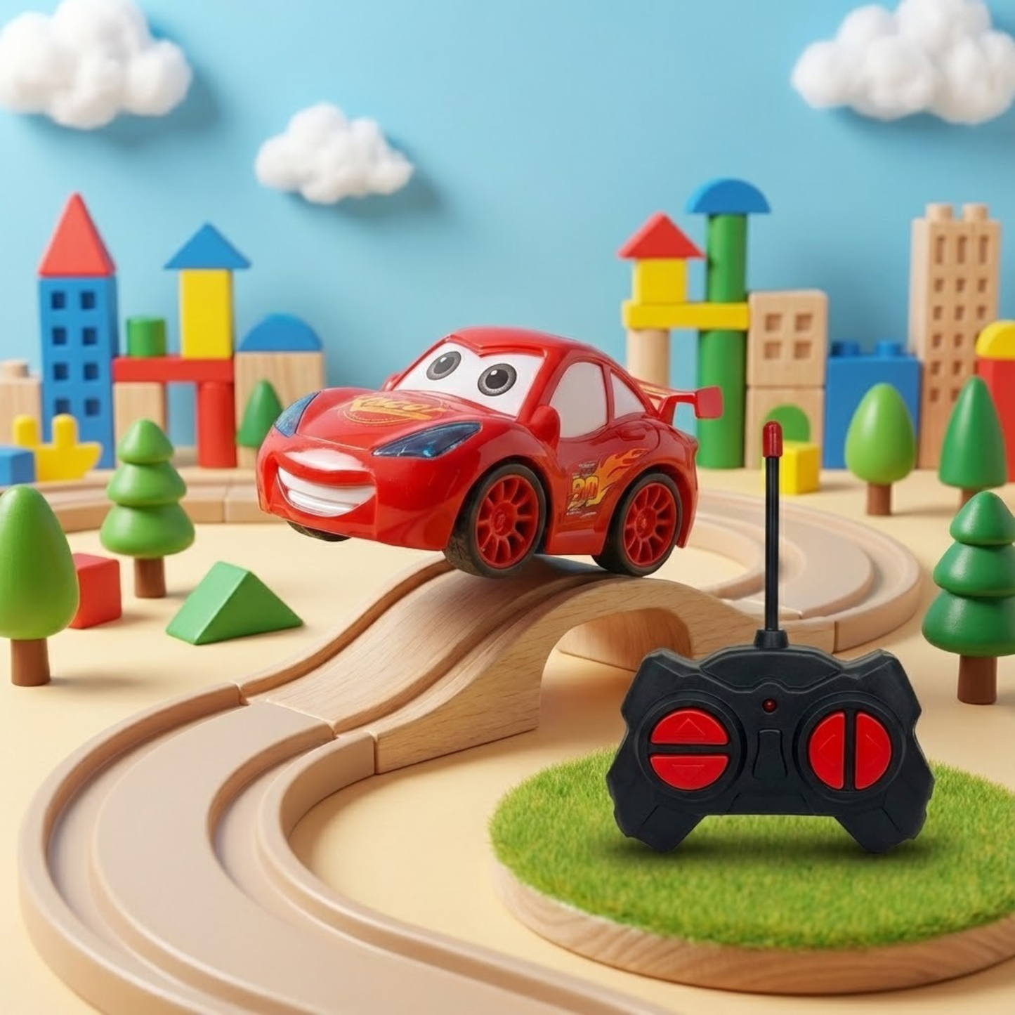 The McQueen Remote Control Car