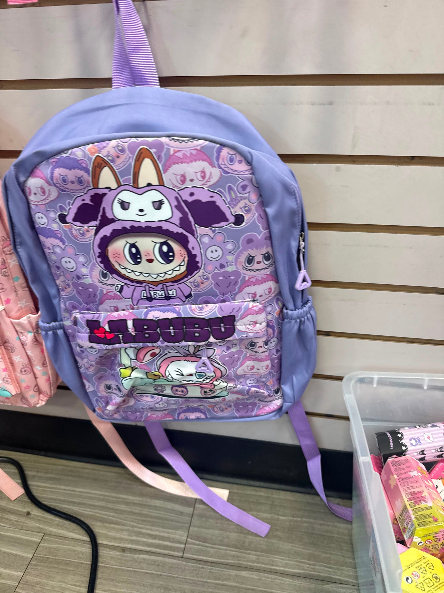 Labubu Purple Backpack