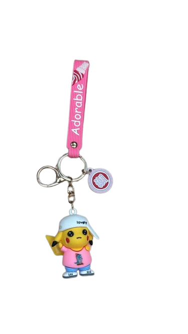 Adorable Pink Keychain