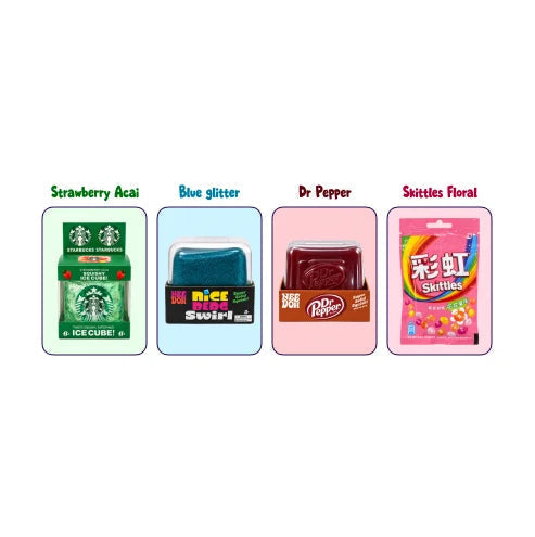 Strawberry Acai, Blue Glitter & Dr Pepper Squishy Bundle – Toys Hut