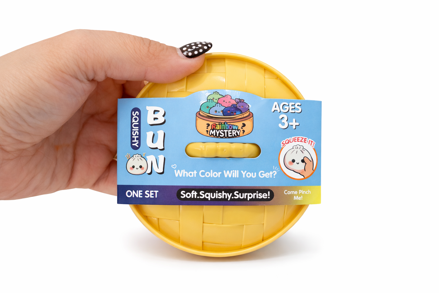 Dumpling Squishy Mystery Toy | Viral Mystery Dumplings | Set for Kids Pack of 12