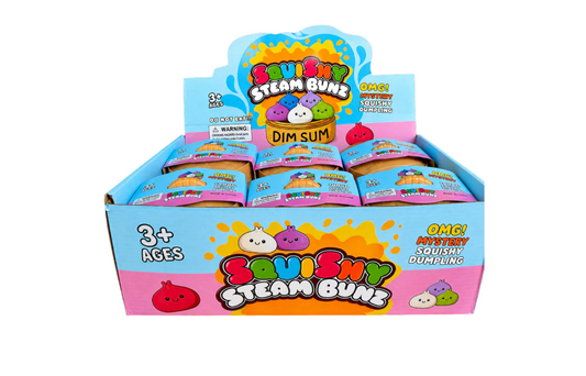 Squishy Steam Bunz Mystery Dim Sum Set of 12