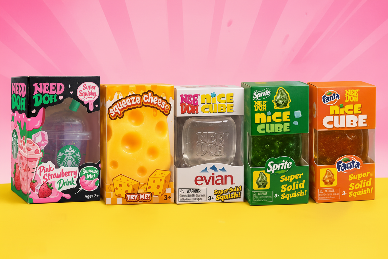 5 Amazing Squishes β The Ultimate Squishy Bundle | Starbucks Cup Squishy, Squeeze Cheese Squishy, Evian, Sprite & Fanta Nice Cubes