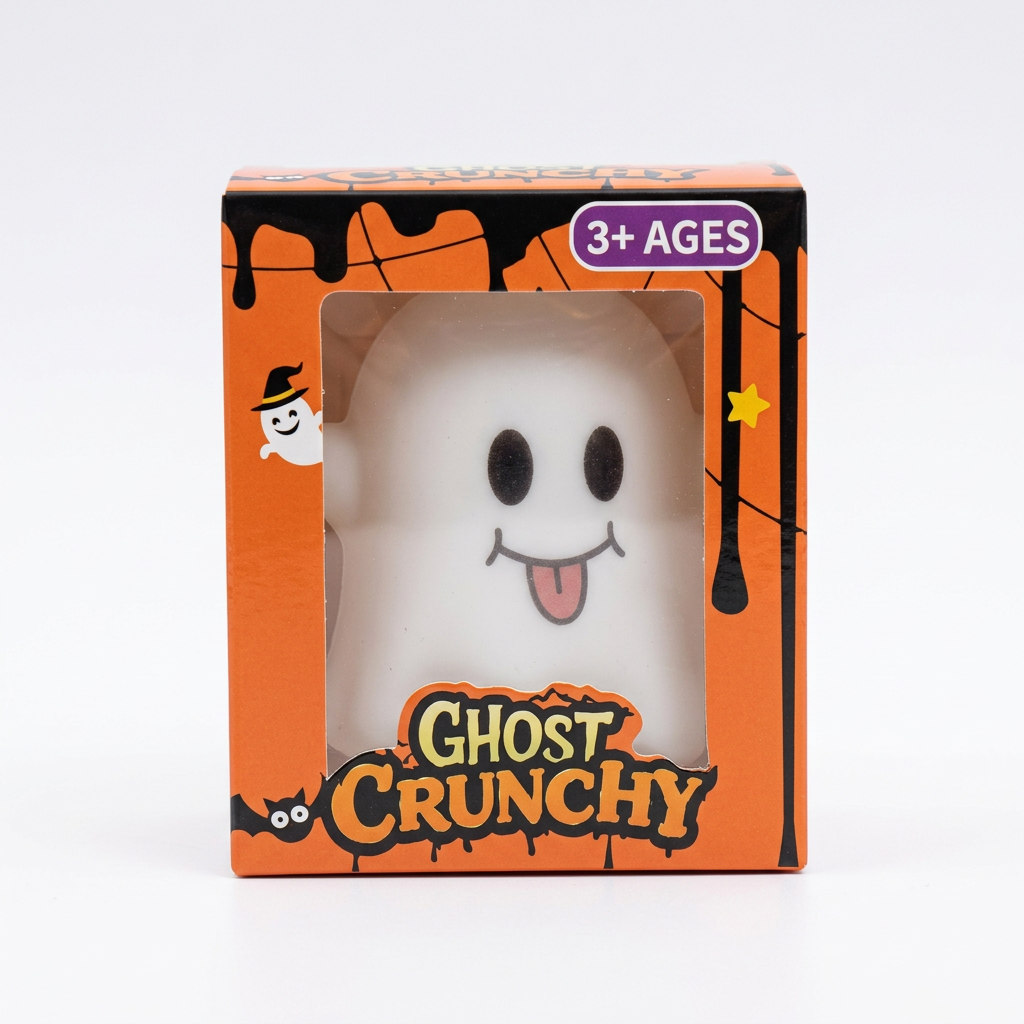 Halloween Ghost Crunchy Squishy