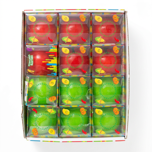 Slushy Apple Squishy Squeeze Toy - Colour may Vary