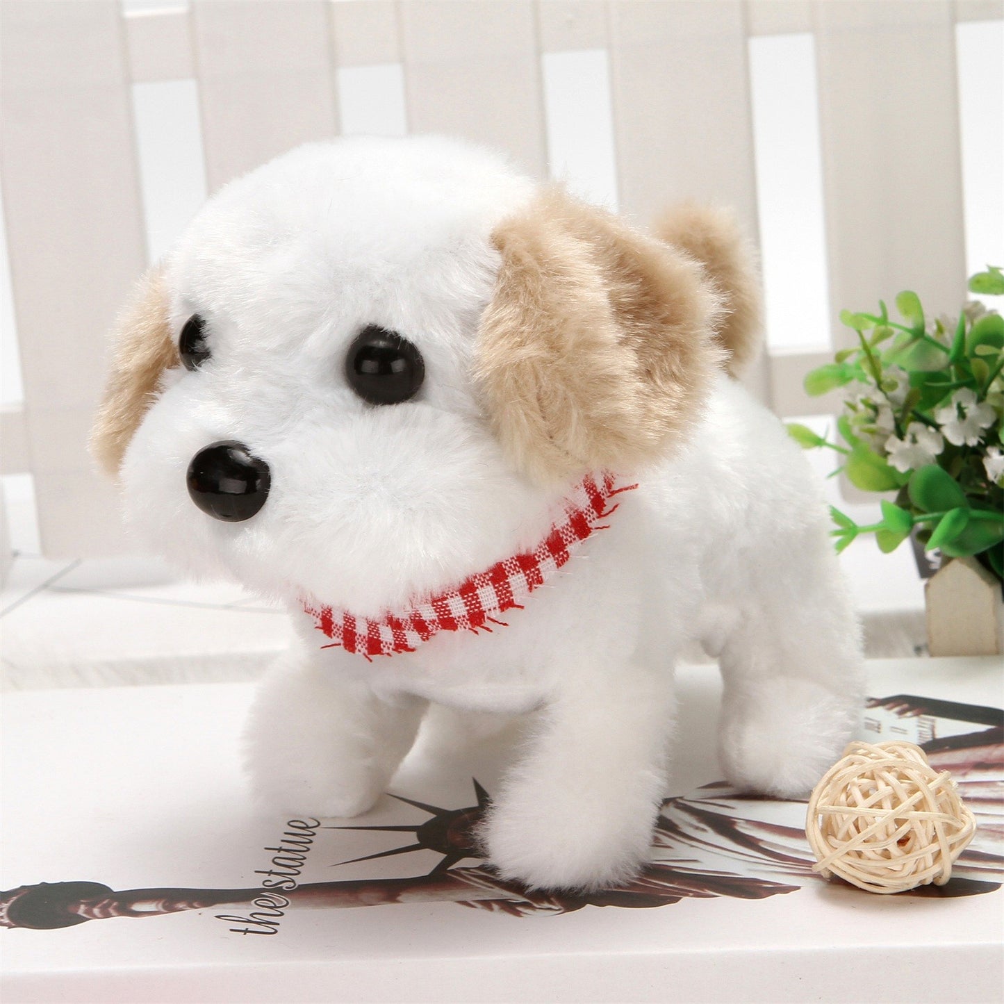 Dog Remote Plushy (brown )