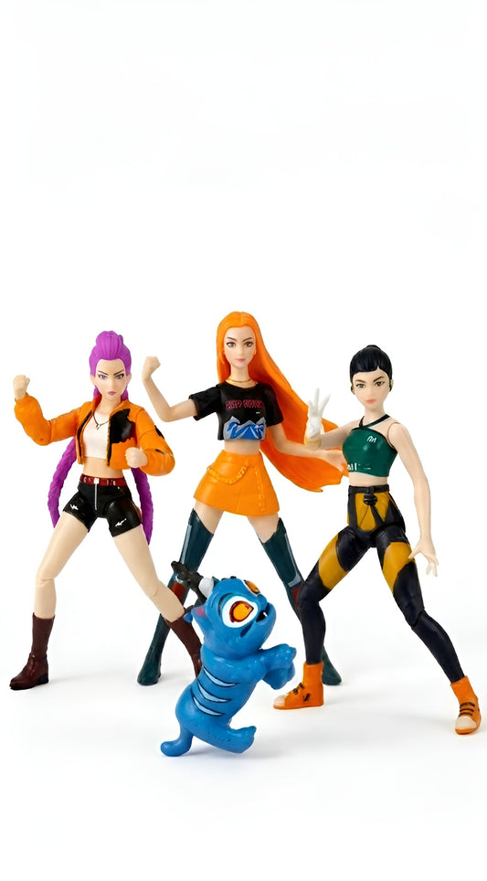 KPOP Demon Hunters 3-Pack Action Figure Set