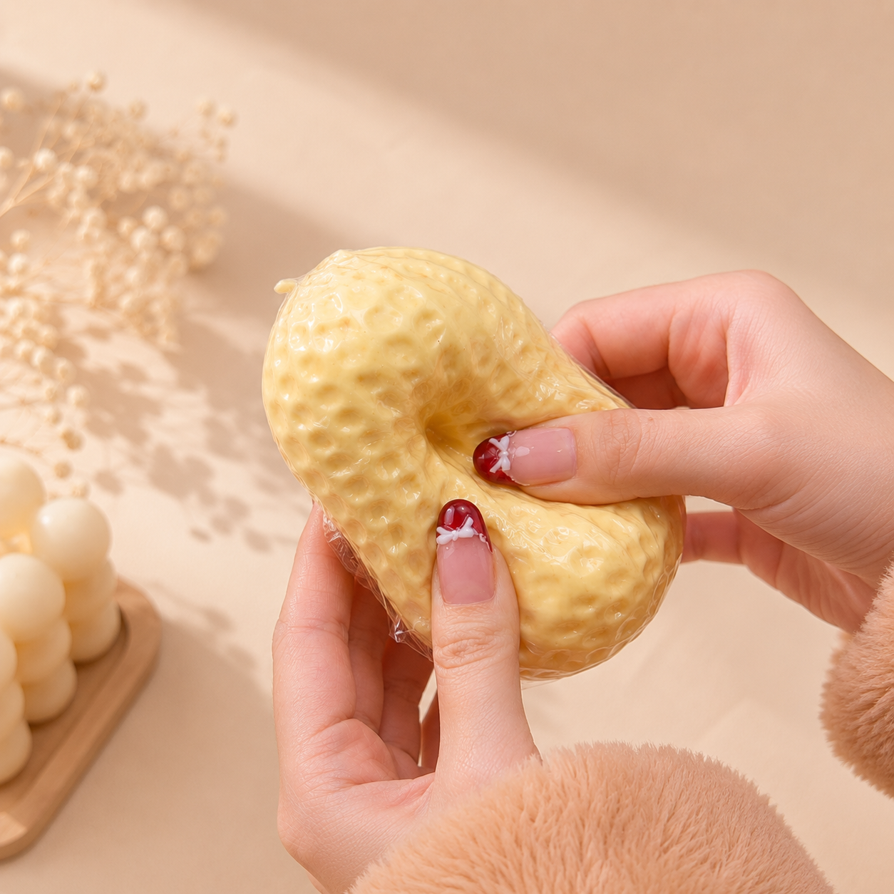 Crunchy Peanut Squishy Small