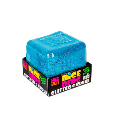 Large Glitter Nice Cube Squishy - Colour may Vary