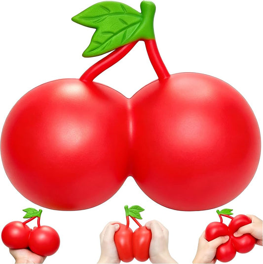Cherry Squishy - Stress Relieving Squishy Cherries Toy