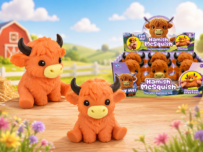 Jumbo Highland Cow Squishy