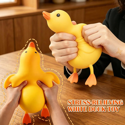 Big Papa Duck Squishy, Soft Rubber Giant Jumbo Duck Squishy Stress Ball, Quite Slow Rising Cute Squishies Duck, Stretchy Stress Relief Squeezy Duck Dough