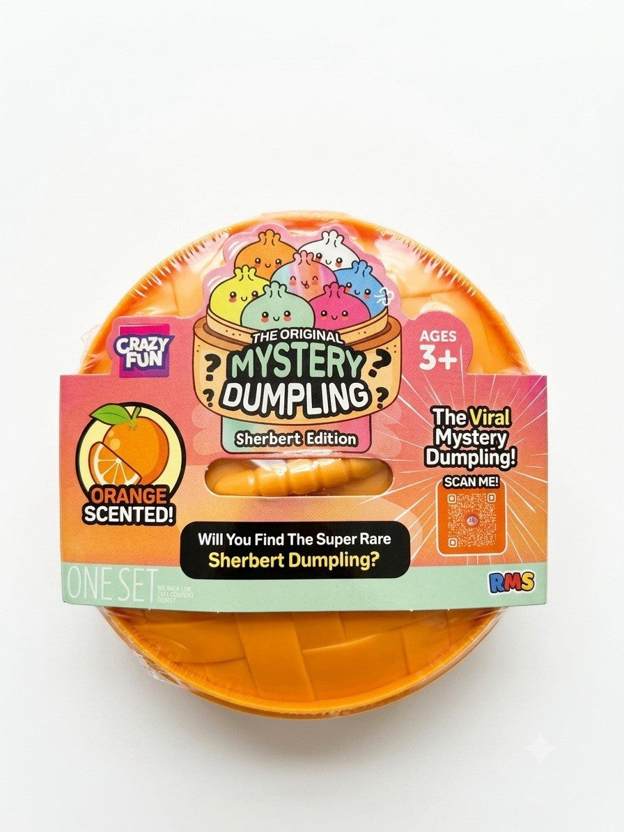 Scented RMS Mystery Dumpling Squishy - New Viral 🔥 Dumpling Squishy - 100% Authentic 🔥 - Scented Sensory Toy - Colour may vary
