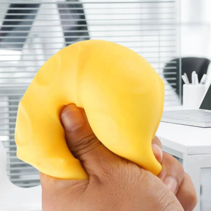 Cheese Triangle Squishy Toy