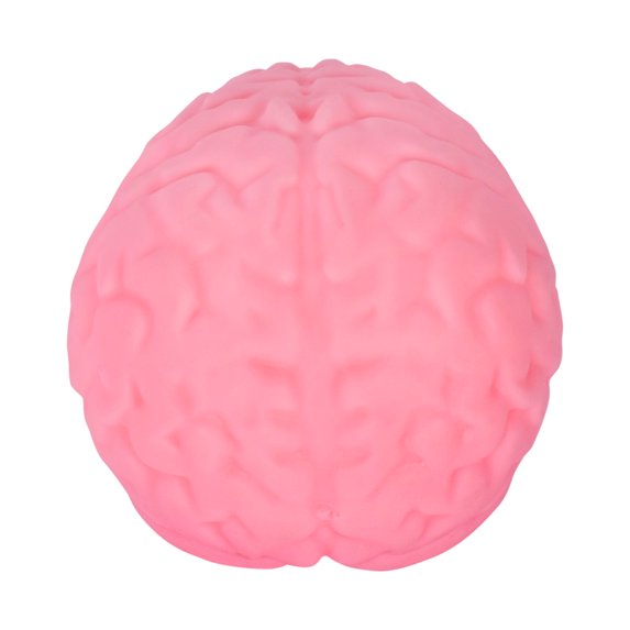 Giant Squishy Brain Stress Ball, Jumbo Slow Rising Sensory Toy for Adults Anxiety Relief, Extra Soft Foam Stress Squeeze Toy for Desk & Party Favors
