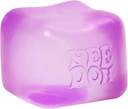 Needoh Squishy Nice Cube NEW HOT VIRAL MYSTERY Nee doh Sensory Squeeze Toy - Super Solid Squish -2" Wide - Color May Vary (Pack of 1)