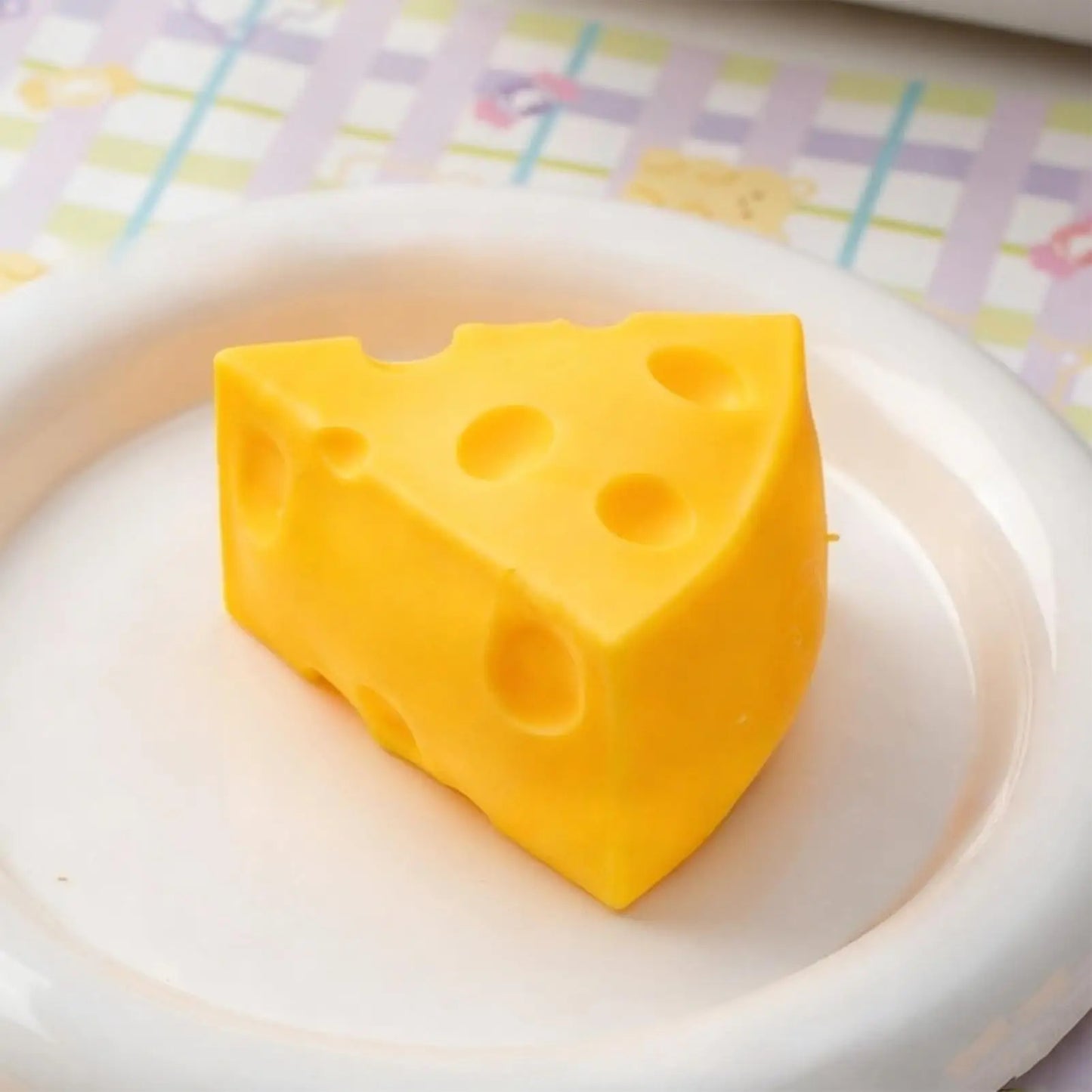 Cheese Triangle Squishy Toy