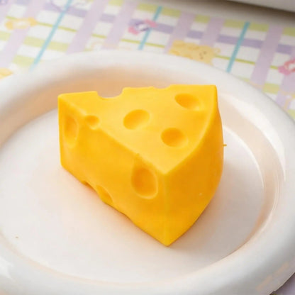 Cheese Triangle Squishy Toy