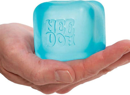 Needoh Squishy Nice Cube NEW HOT VIRAL MYSTERY Nee doh Sensory Squeeze Toy - Super Solid Squish -2" Wide - Color May Vary (Pack of 1)