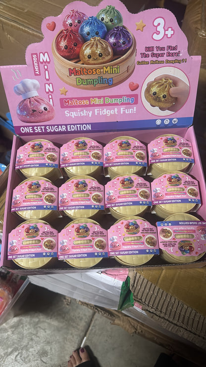 Mini Dumpling - Squishy Fidget Fun - One Set Sugar Edition