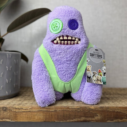 Purple Fuggler Plush Toy – Creepy & Funny Collectable Plush for Kids & Adults