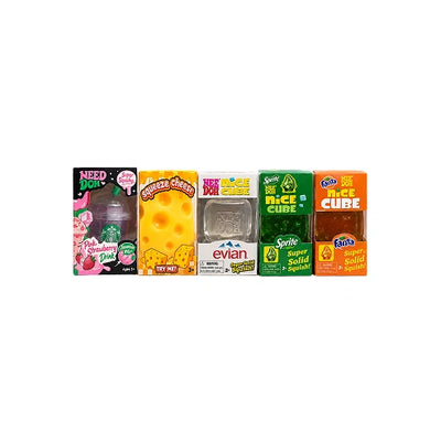 5 Amazing Squishes – The Ultimate Squishy Bundle | Starbucks Cup Squishy, Squeeze Cheese Squishy, Evian, Sprite & Fanta Nice Cubes