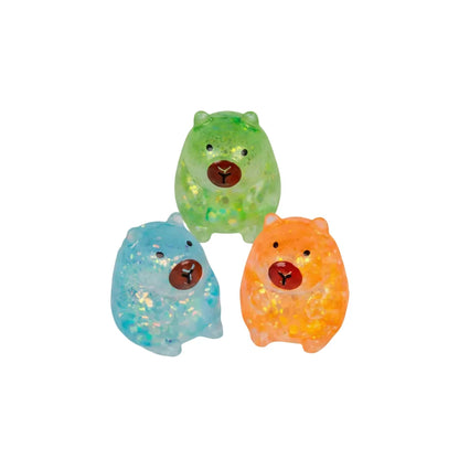 Small Glitter Capybara - Handpicked for the best squeeze