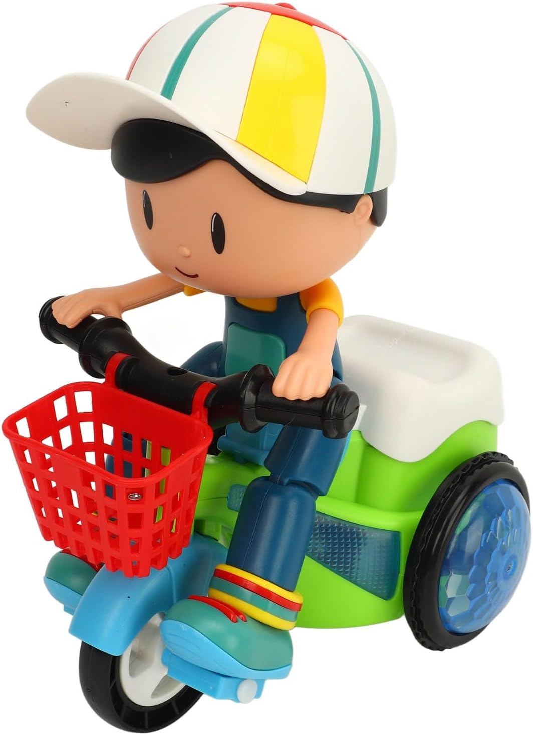 Boy Riding a Bicycle