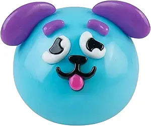 Dog Face Smushers Squishy Toy, Moldable Slow Rise Squishy, Super Soft Stretchable Stress Relief Squeeze Balls for Anxiety, DIY Funny Dog Face Sensory Fidget Toy, Cute Desk Decor