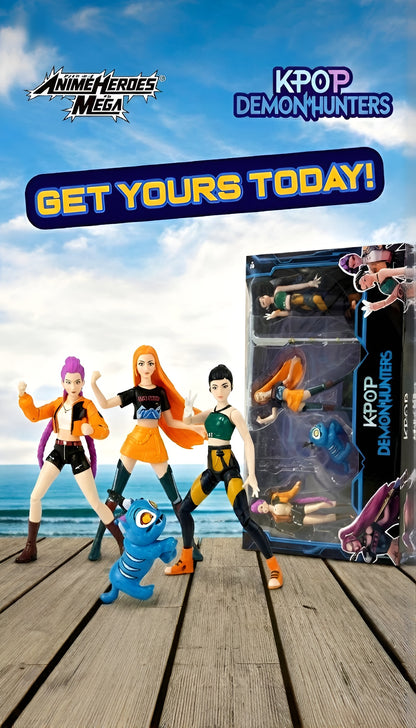 KPOP Demon Hunters: The Ultimate 3-Pack Action Figure Set