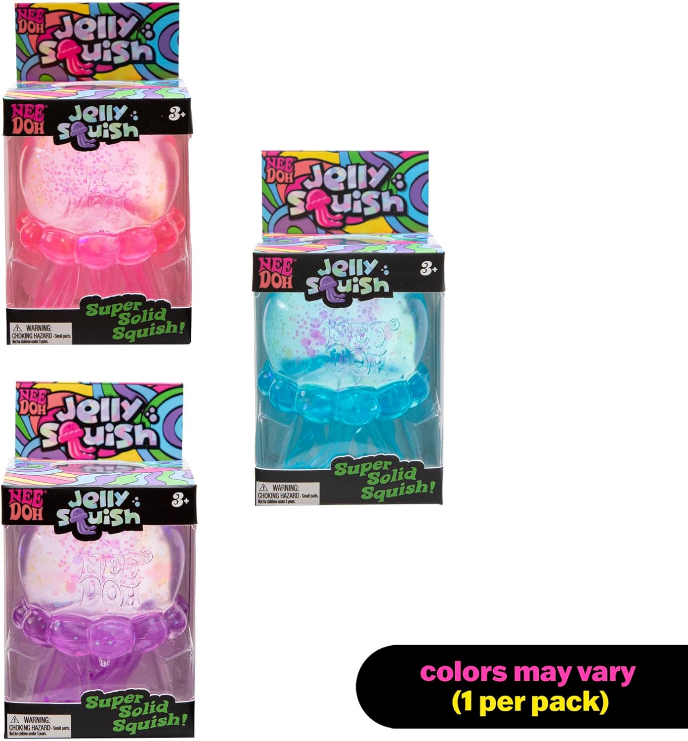 Jelly Squish - Sensory Squeeze Toy - Colors May Vary