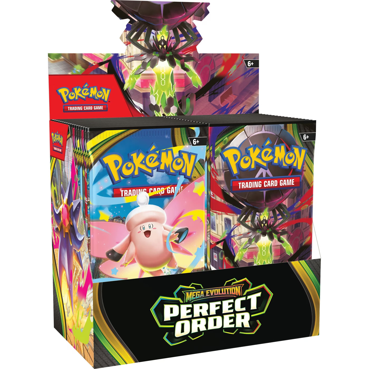 Pokemon cards TCG: Mega Evolution—Perfect Order Booster Display (36 Booster Packs) - Assorted
