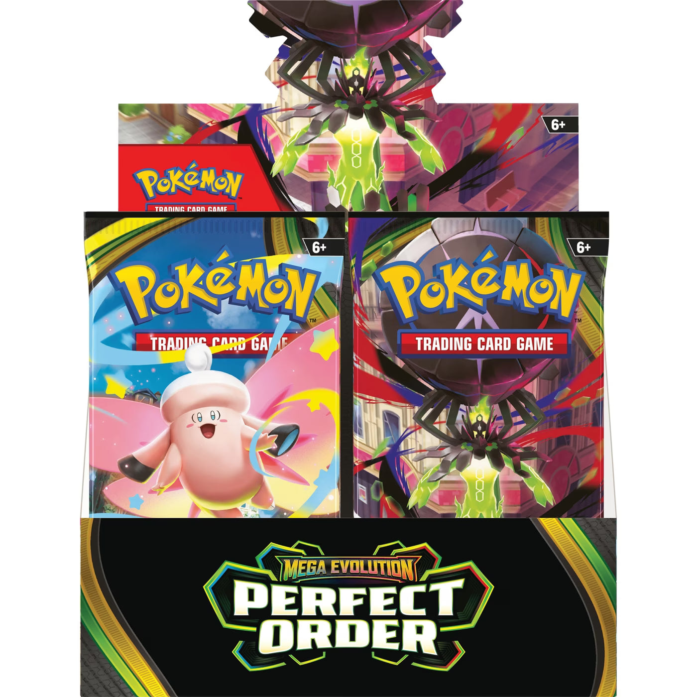 Pokemon cards TCG: Mega Evolution—Perfect Order Booster Display (36 Booster Packs) - Assorted