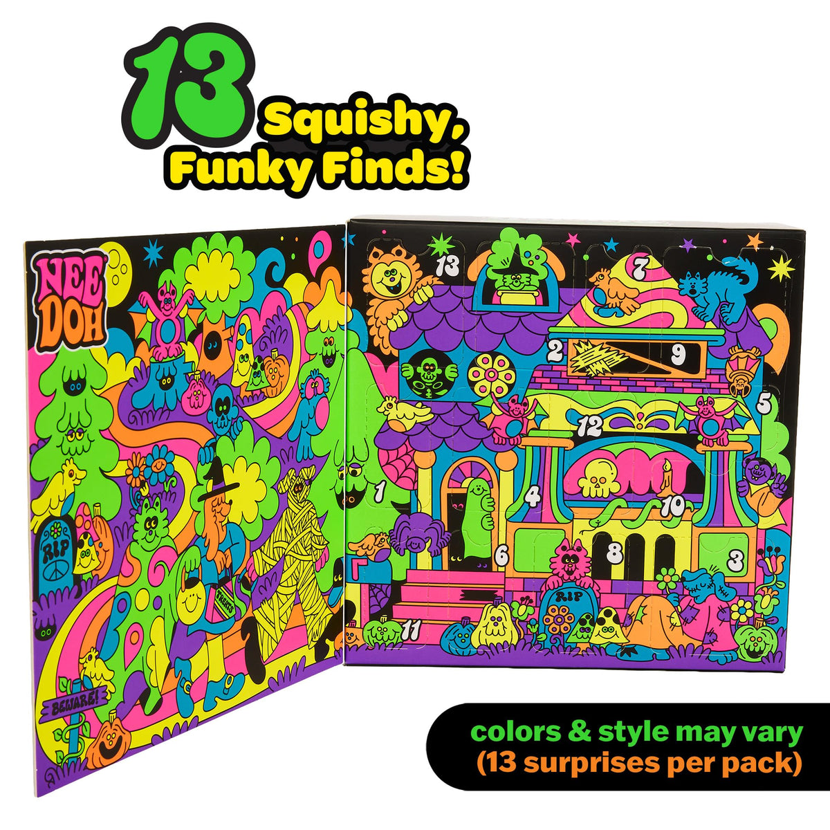 Halloween Advent Calendar – 13 Days of Spooky Squishy Surprises