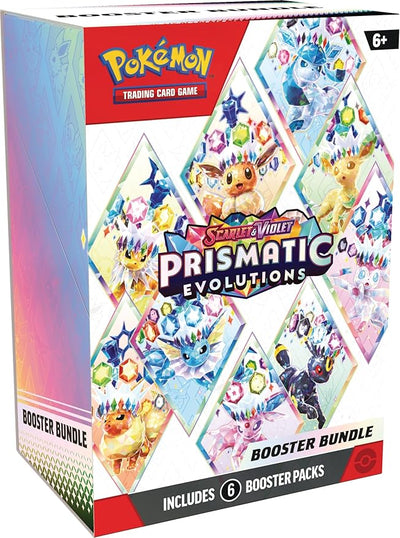 Pokemon TCG Scarlet Violet Prismatic Evolutions Booster Bundle