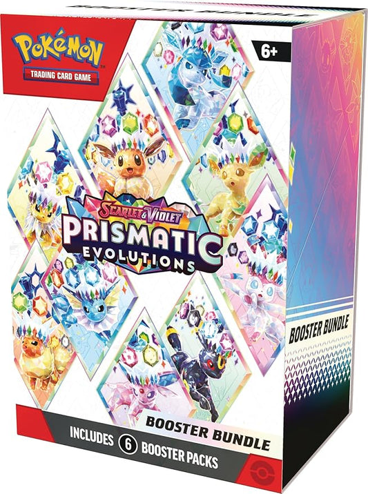 Pokemon TCG Scarlet Violet Prismatic Evolutions Booster Bundle
