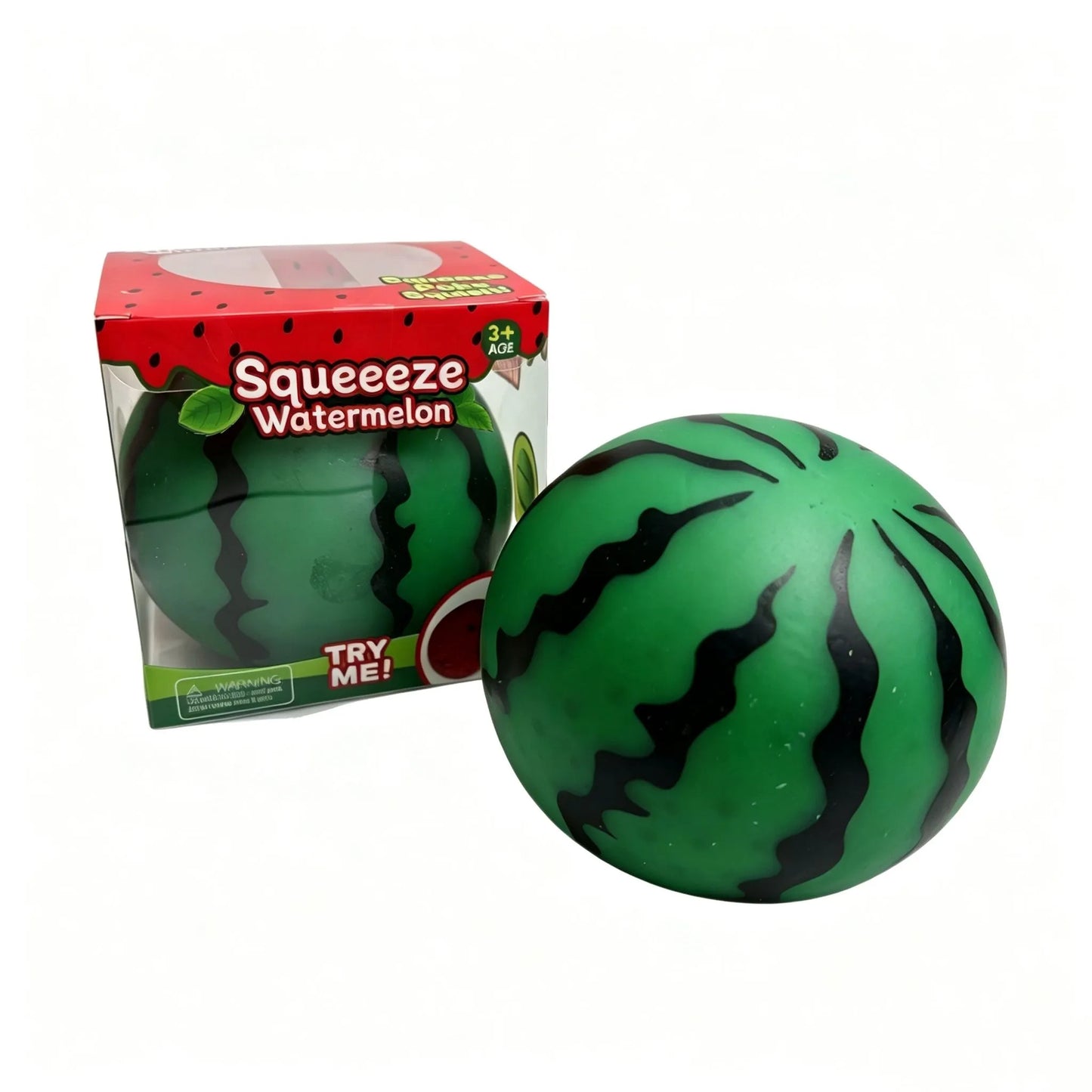 Orbeez Filled Watermelon Squishy - Satisfying Squeeze Toy