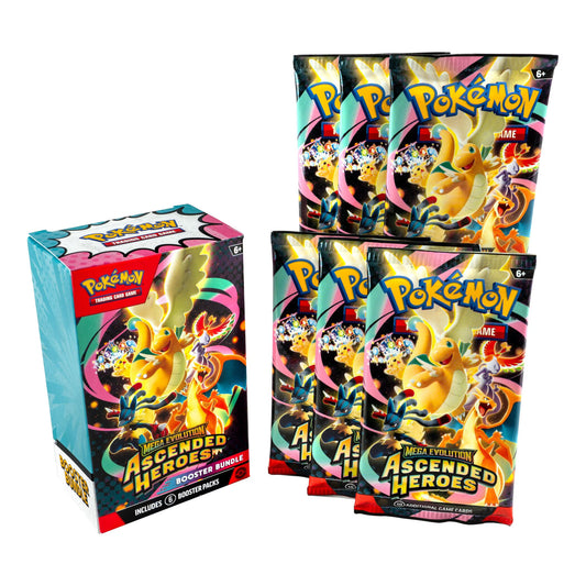Pokemon TCG Mega Evolution Ascended Heroes Booster Bundle