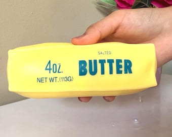 Crunchy Butter Squishy - New Viral Satisfying Texture ASMR- Designed for the Ultimate Sensory Experience