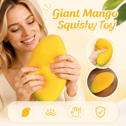 Jumbo Mango Squishy - Ultimate Stress Reliever