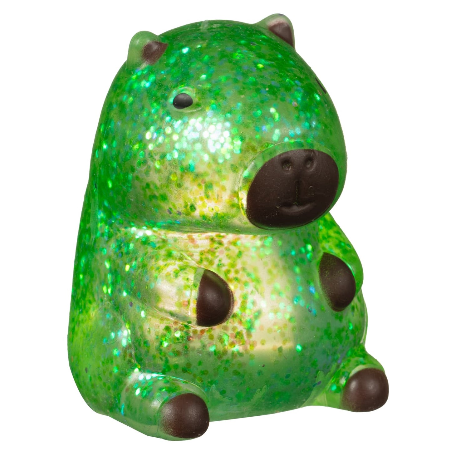 Small Glitter Capybara - Handpicked for the best squeeze