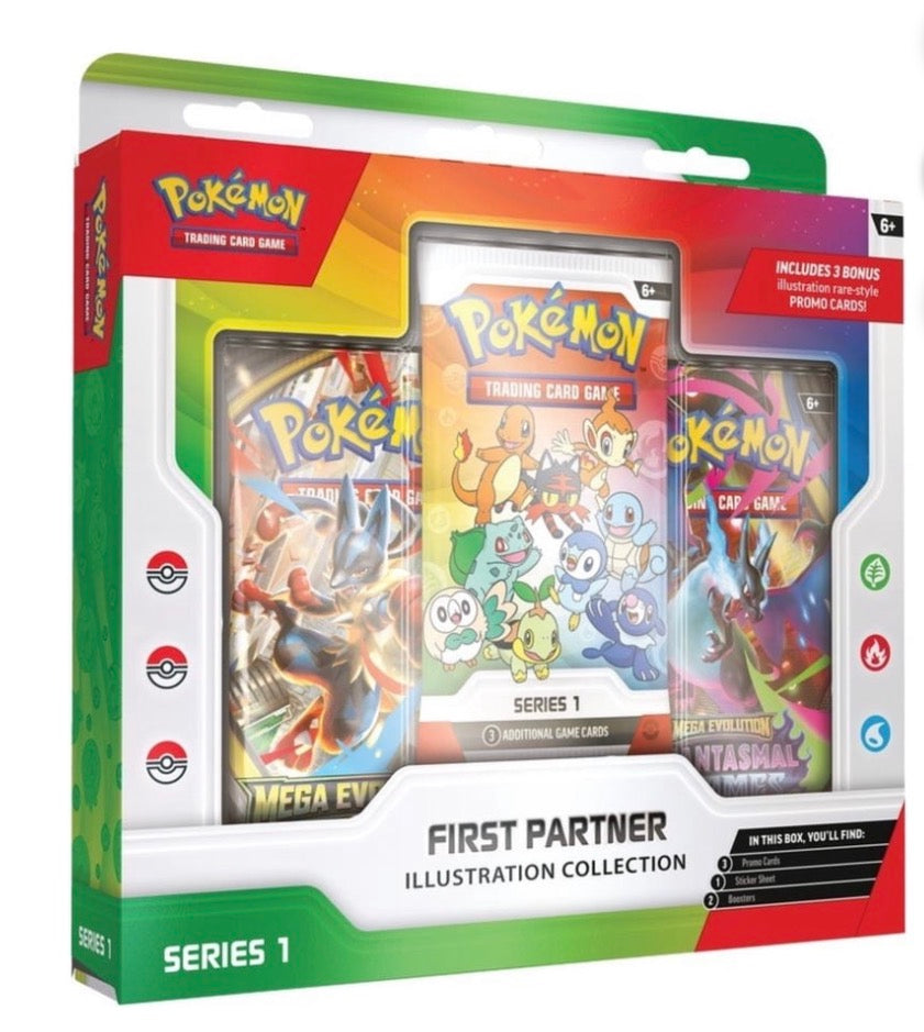 Pokemon TCG First Partner Illustration Collection Series 1
