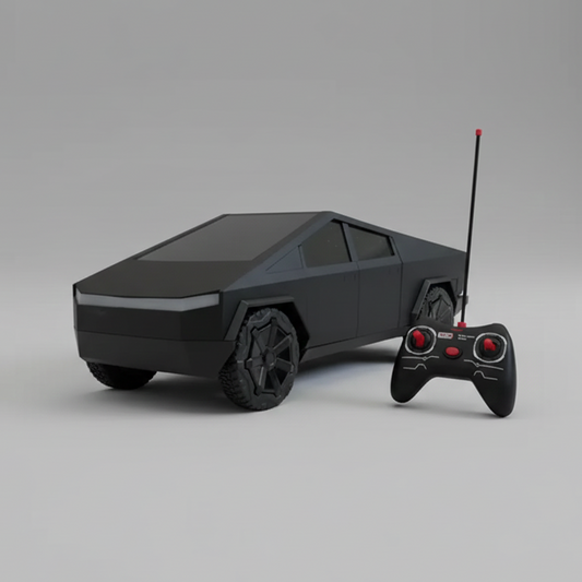 Tesla Toy Truck- Black Rechargeable Remote Control