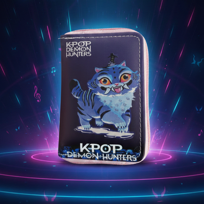 K-POP Demon Hunters: Stylish Kids' Zip-Around Wallet